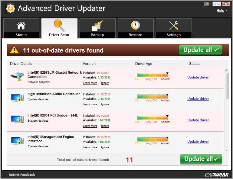 Advanced Driver Updater Key